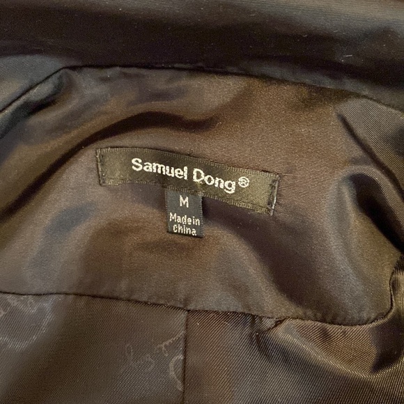 🌷 Samuel Dong  🌷 Ruffle Flower Flare Dress Jacket - Picture 9 of 9